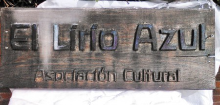 Renovación letrero madera - estado original